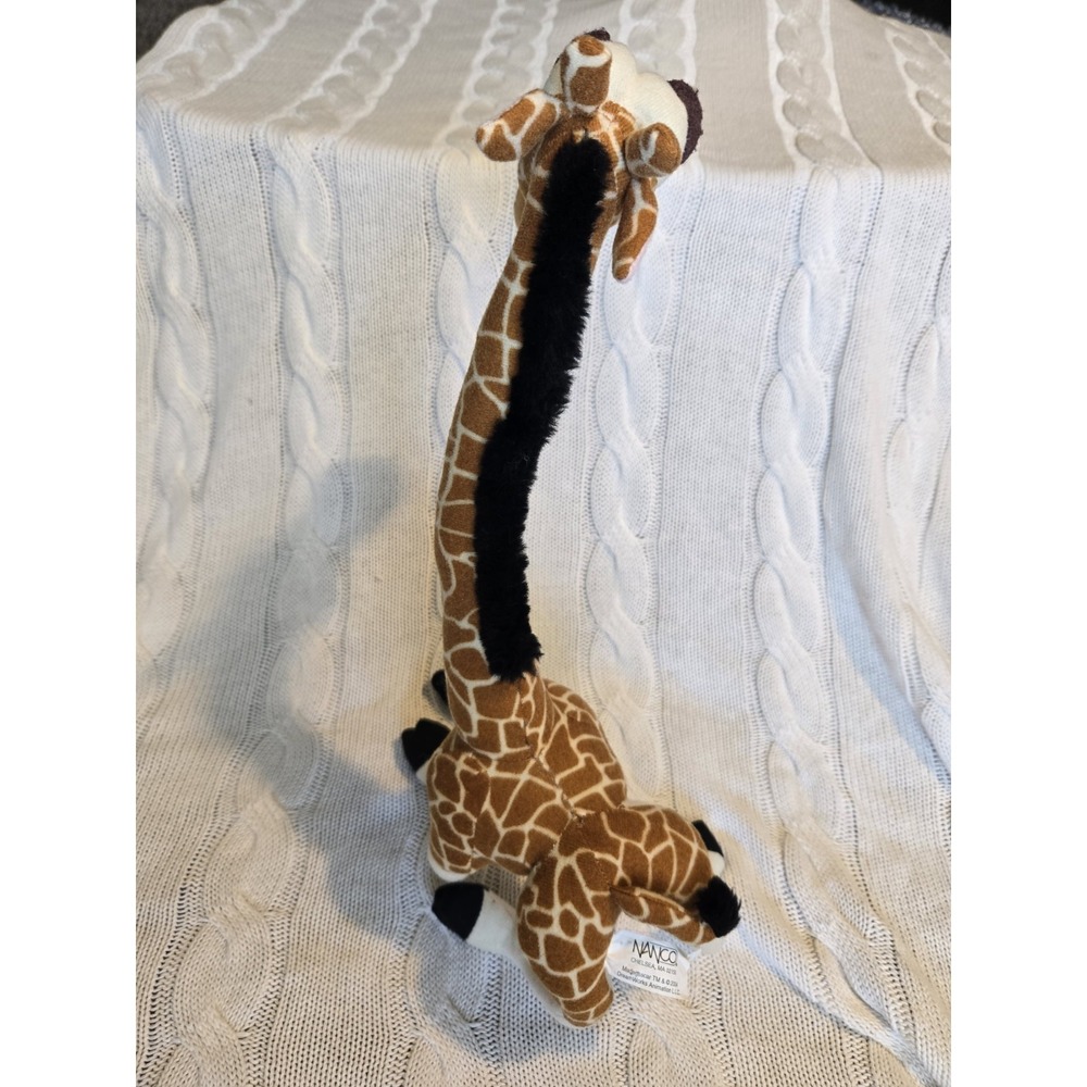 Madagascar Melman Giraffe Plush Nanco 2004 DreamWorks Stuffed Animal 18" - Picture 7 of 13